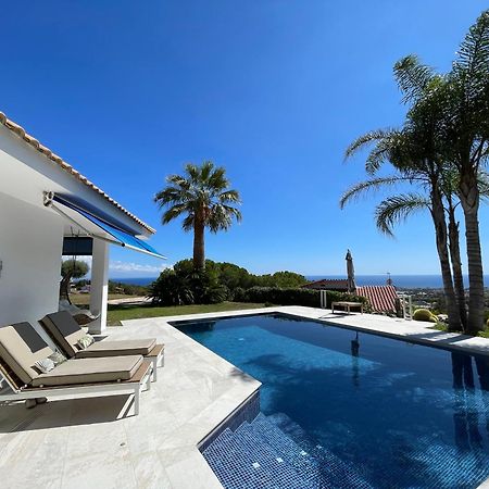 Palm Maresme - Suite With Bathroom And Terrasse With Ocean Views In A Private Villa Vilassar De Dalt Exterior photo